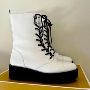 Black & White Michael Kors Boots